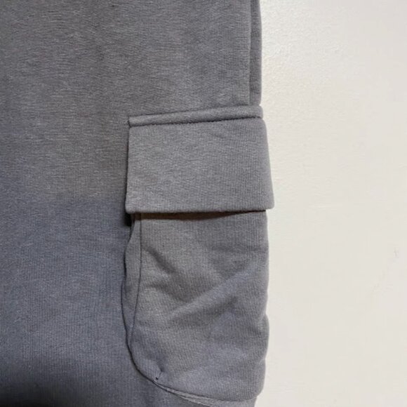 ZARA Cargo Charcoal Gray Women's Sweatpants Size M - Picture 4 of 10